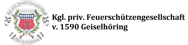 Kgl. priv. Feuerschützen-gesellschaft 1590 Logo